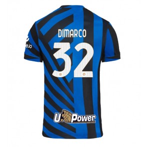 Billiga Inter Milan Federico Dimarco #32 Hemmatröja 2024-25 Kortärmad